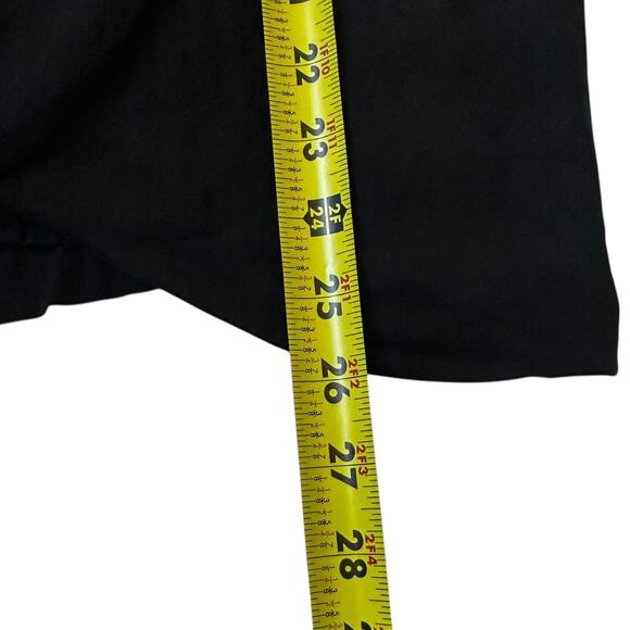 Gianni Bini Black Linen Blend Mini Dress Women's Size 10 | 32-7-3 - Picture 6 of 6